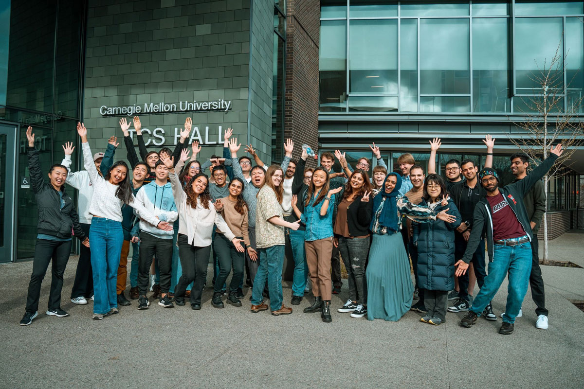 group photo of the students and staff of the software engineering program